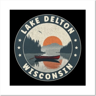 Lake Delton Wisconsin Sunset Posters and Art